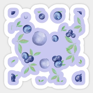 Blueberries Sticker